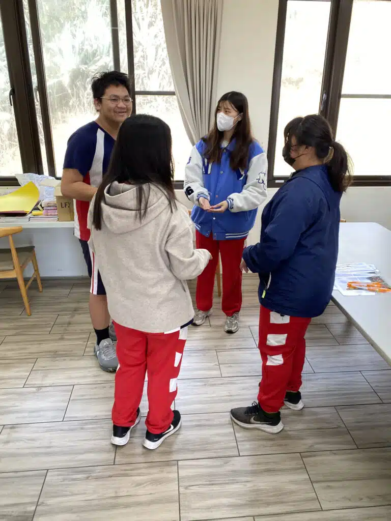 澎湖縣鳥嶼國中 暖身遊戲